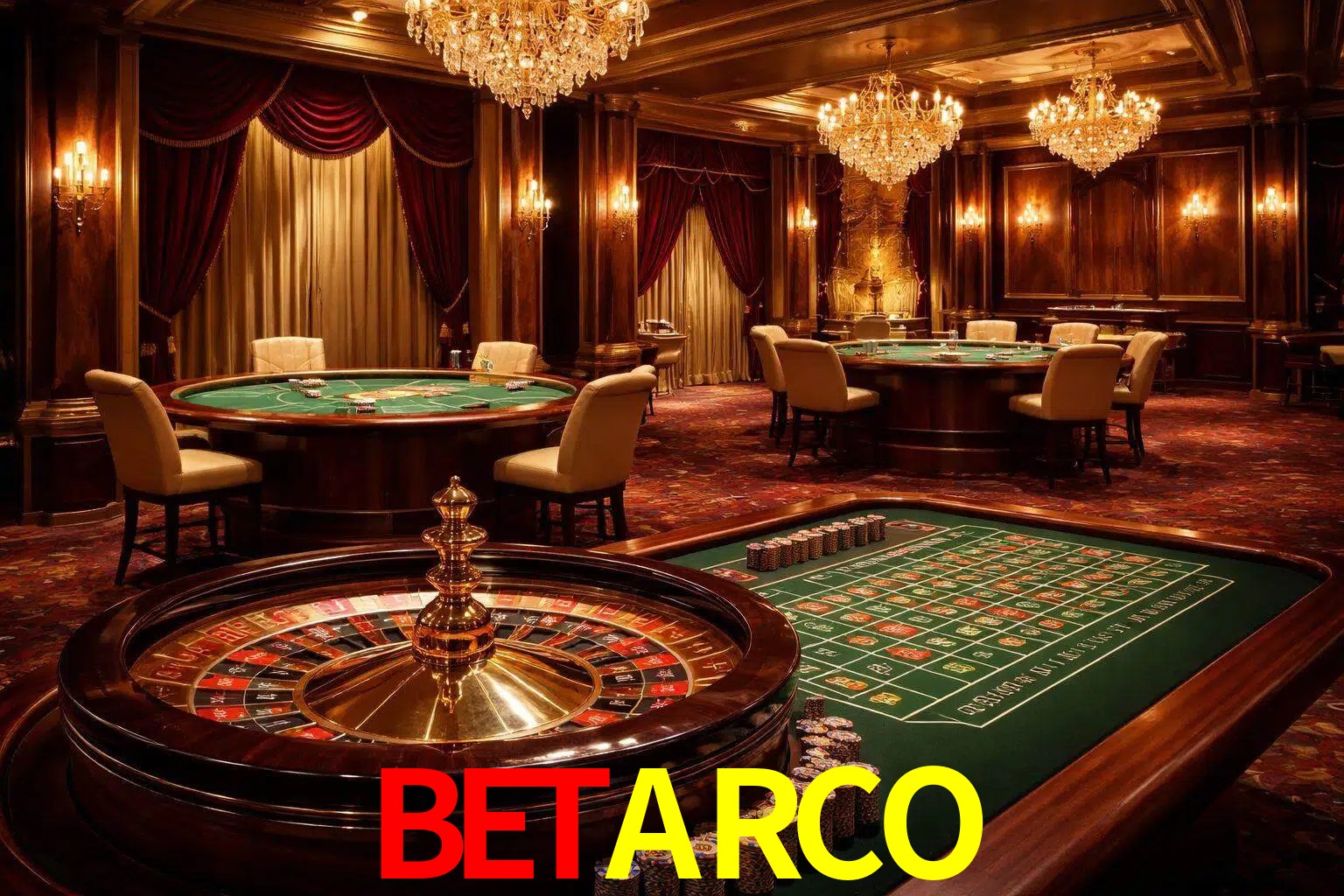 Una escena premium de mesa de casino en vivo con cartas, elementos de ruleta y un ambiente pulido de estudio de transmisión.